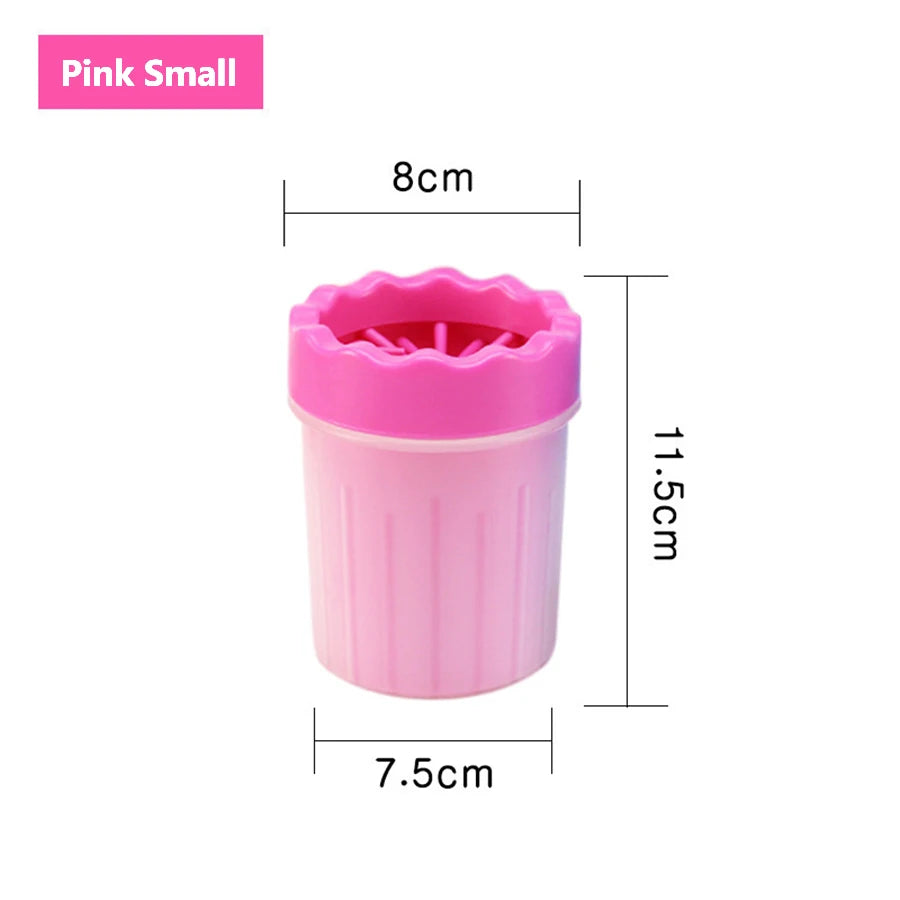 Dog Paw Cleaner Cup — Portable Silicone Paw Washer