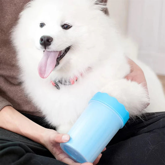 Dog Paw Cleaner Cup — Portable Silicone Paw Washer