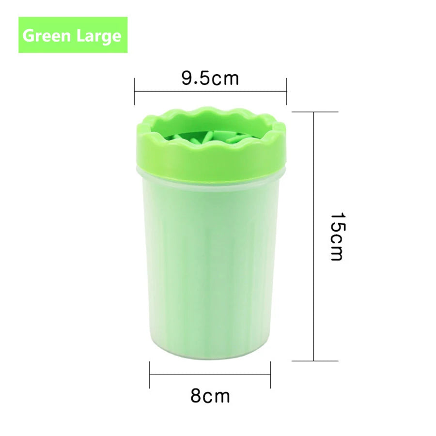 Dog Paw Cleaner Cup — Portable Silicone Paw Washer