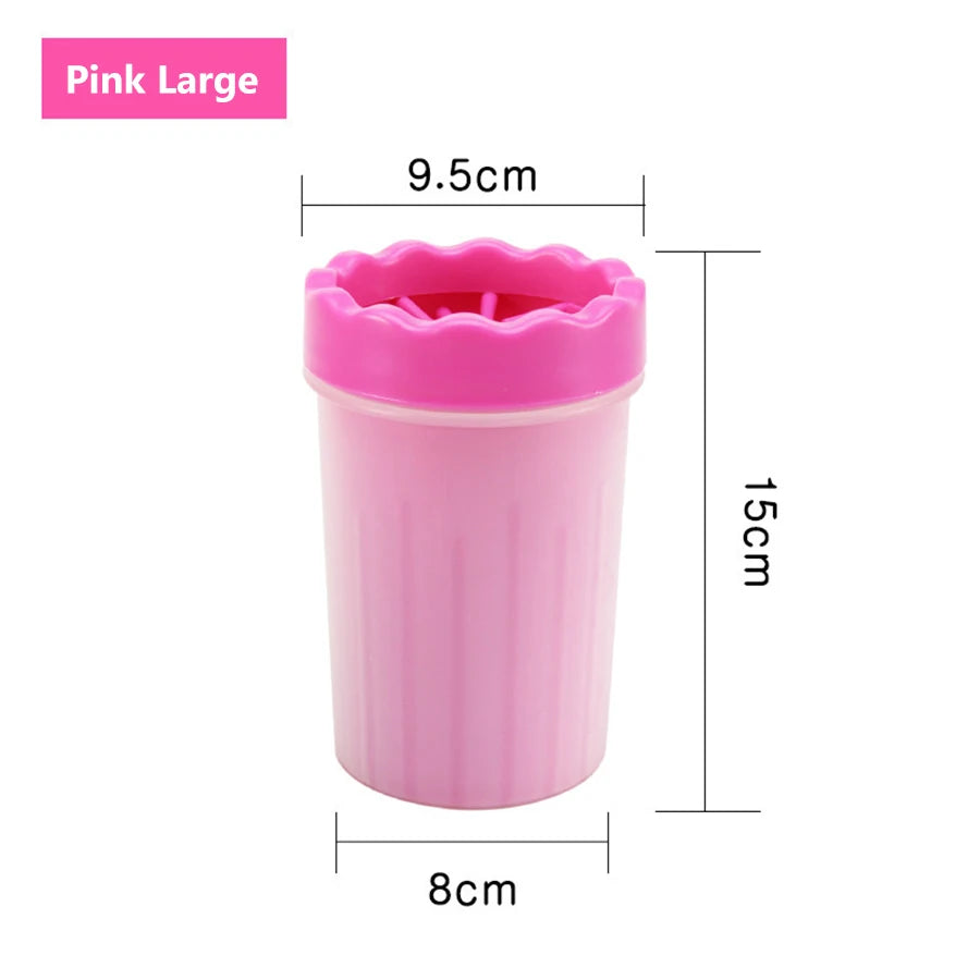 Dog Paw Cleaner Cup — Portable Silicone Paw Washer