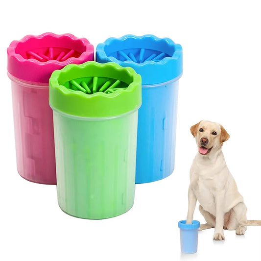 Dog Paw Cleaner Cup — Portable Silicone Paw Washer