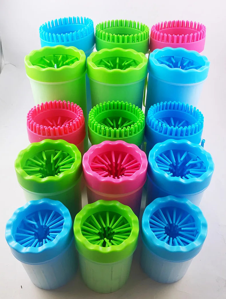 Dog Paw Cleaner Cup — Portable Silicone Paw Washer