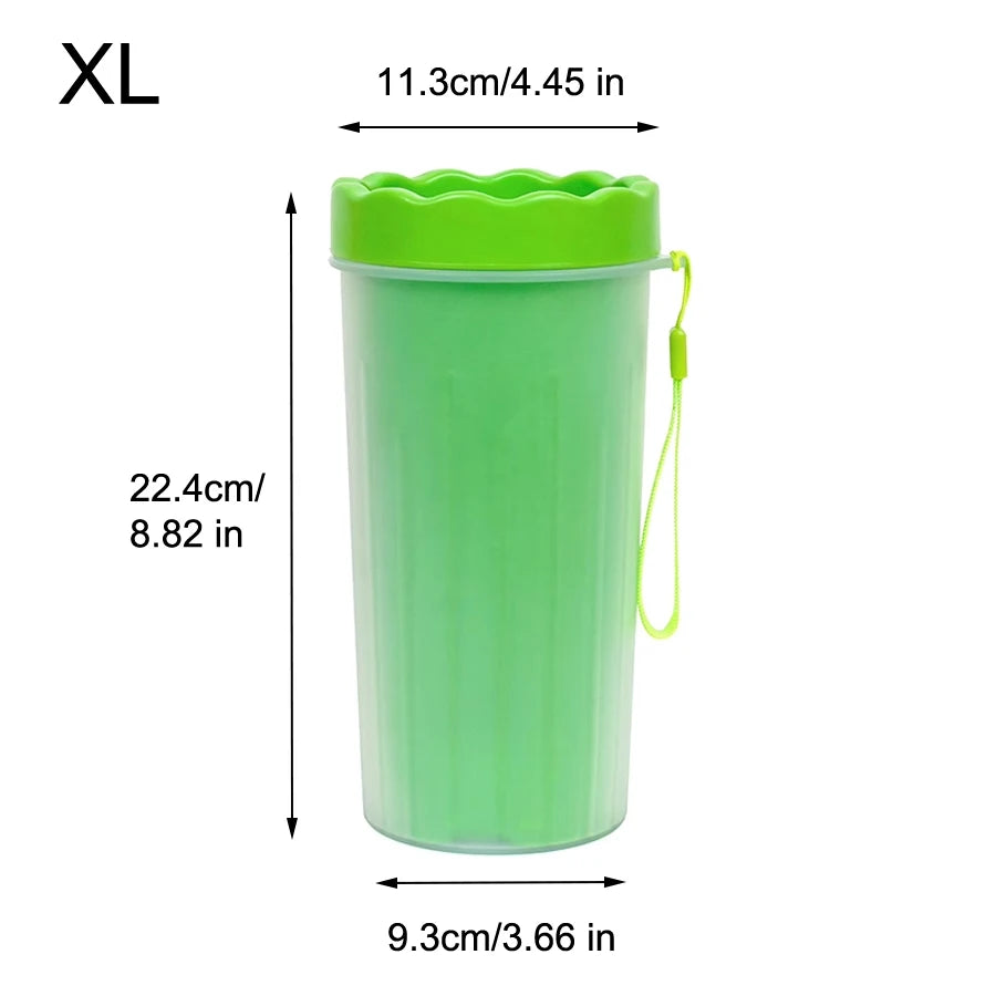 Dog Paw Cleaner Cup — Portable Silicone Paw Washer
