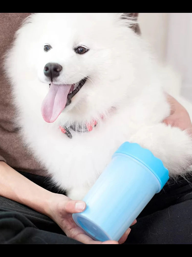 Dog Paw Cleaner Cup — Portable Silicone Paw Washer