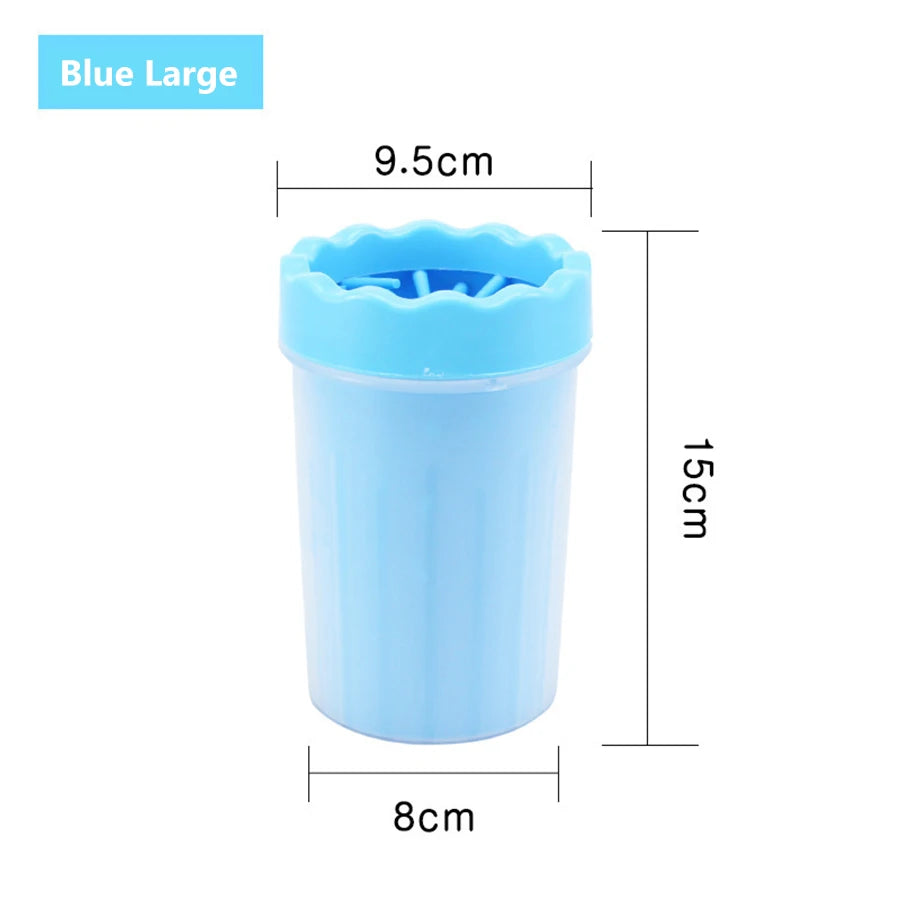 Dog Paw Cleaner Cup — Portable Silicone Paw Washer