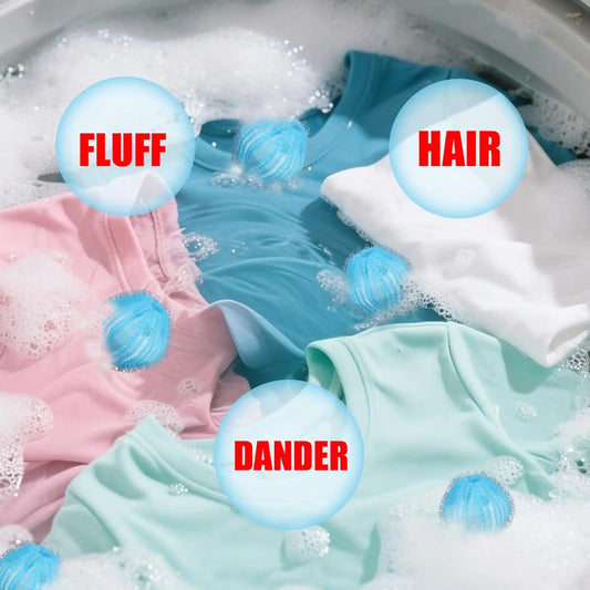 Reusable Pet Hair Catcher for Laundry — Wash Away Fur Before It Sticks