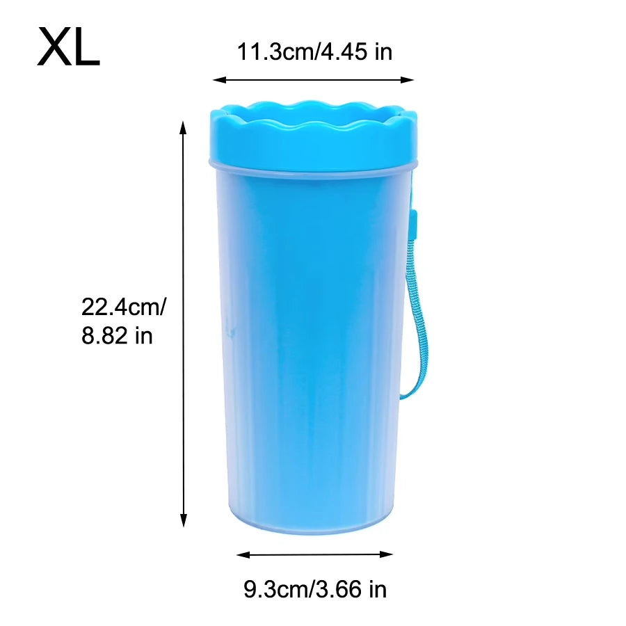 Dog Paw Cleaner Cup — Portable Silicone Paw Washer