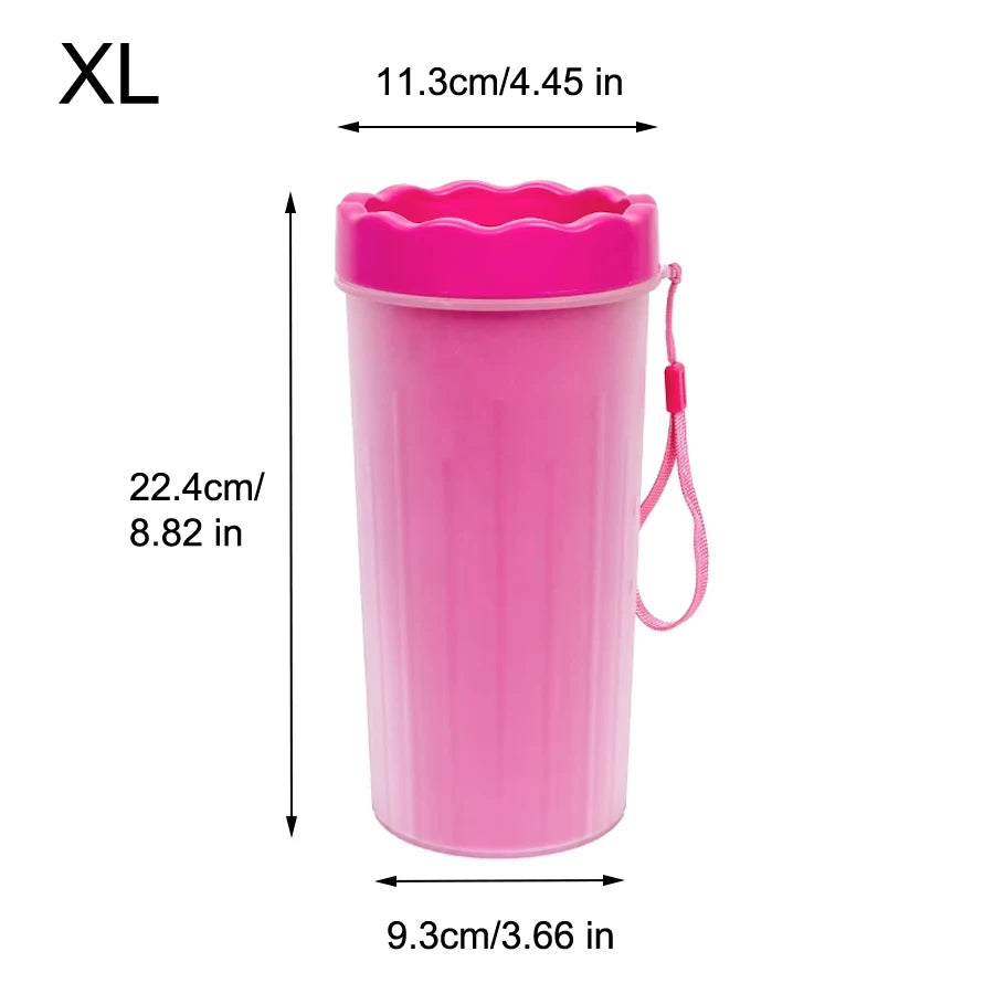 Dog Paw Cleaner Cup — Portable Silicone Paw Washer
