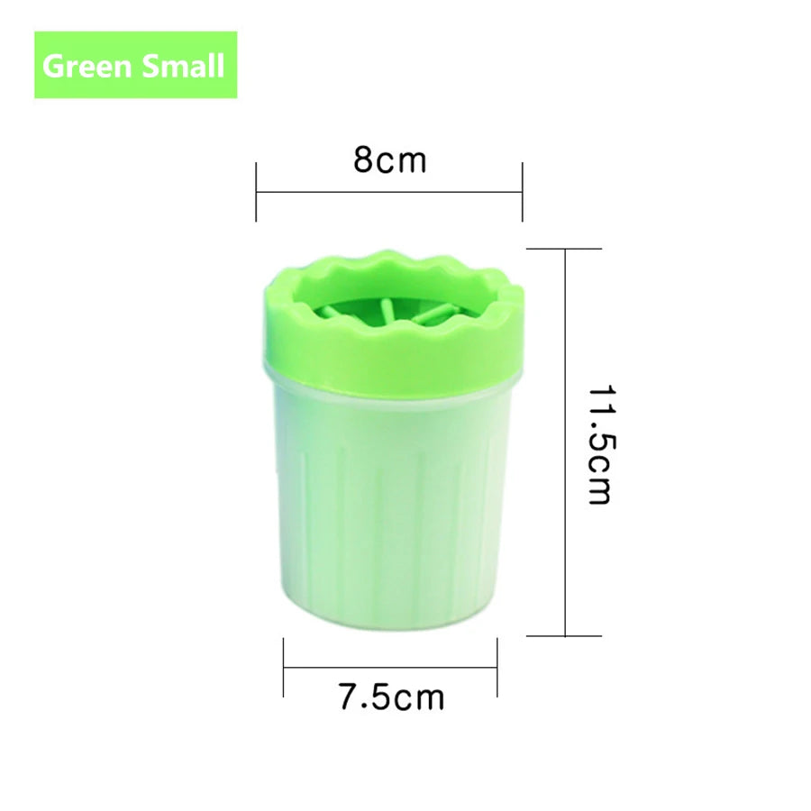 Dog Paw Cleaner Cup — Portable Silicone Paw Washer