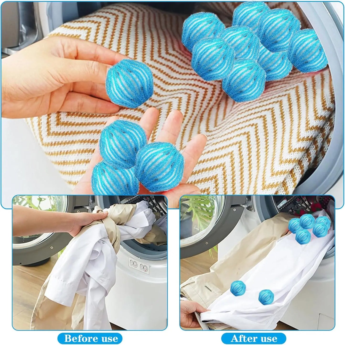 Reusable Pet Hair Catcher for Laundry — Wash Away Fur Before It Sticks