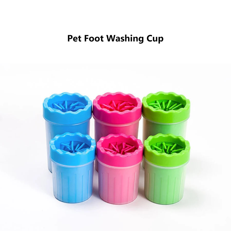 Dog Paw Cleaner Cup — Portable Silicone Paw Washer