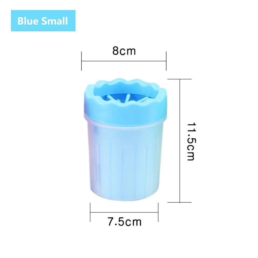 Dog Paw Cleaner Cup — Portable Silicone Paw Washer
