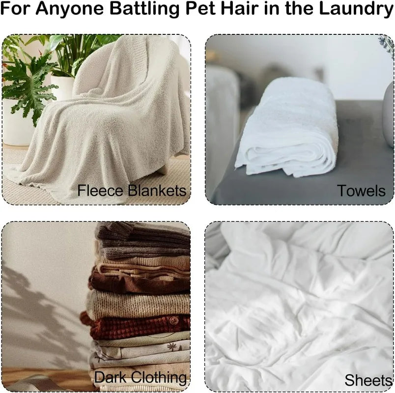 Reusable Pet Hair Catcher for Laundry — Wash Away Fur Before It Sticks