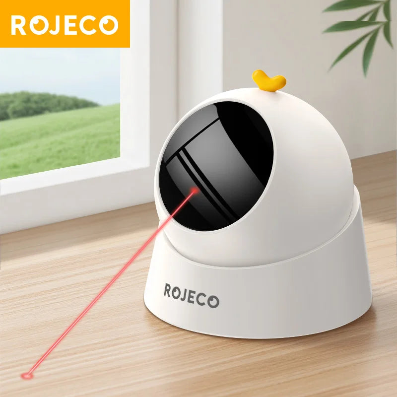 Automatic Laser Cat Toy — USB Rechargeable Interactive Cat Exercise