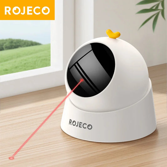 Automatic Laser Cat Toy — USB Rechargeable Interactive Cat Exercise