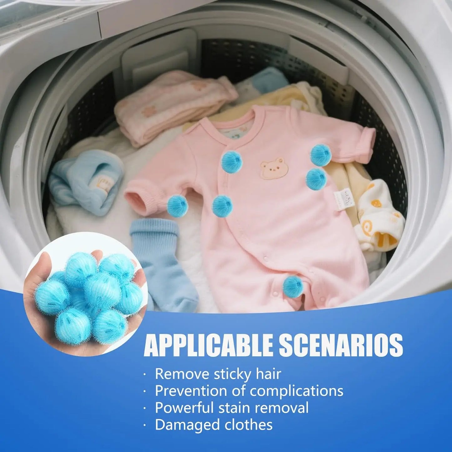 Reusable Pet Hair Catcher for Laundry — Wash Away Fur Before It Sticks