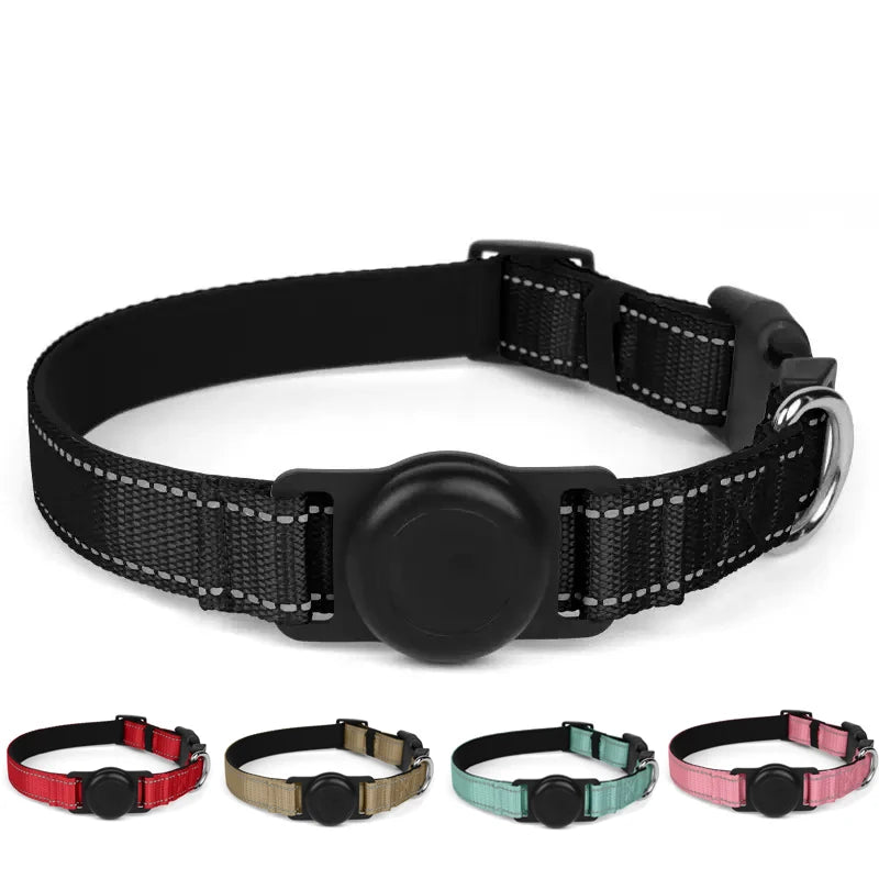 AirTag Dog Collar Holder — Silicone Protective Case for Pet Tracking